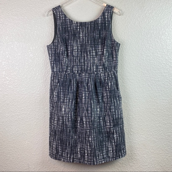 J. Crew Tweed Contessa Sheath Dress V-Back Pockets - Picture 2 of 6